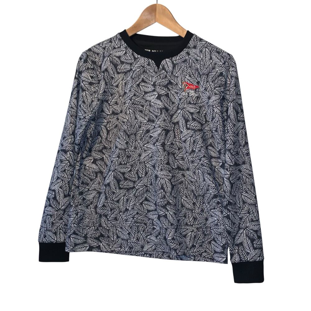 Peter Millar birdie sport TOP black palm frond 123RD LACC